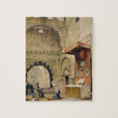 Cordoba: Mönch, der an einem christlichen Altar in Puzzle (Vertikal)