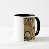 Cordoba: Mönch, der an einem christlichen Altar in Tasse (VorderseiteRechts)