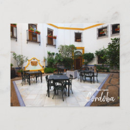 Cordoba Patio, Spanien Postkarte