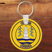Córdoba RundEmblem Schlüsselanhänger (Vorderseite)