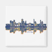 Córdoba Skyline Magnet (Vorne)
