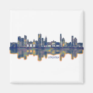 Córdoba Skyline Magnet