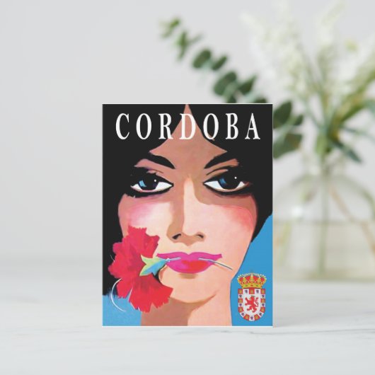 Cordoba, Spanien, gegenüber einer wunderschönen Fr Postkarte (Stehend Vorderseite)