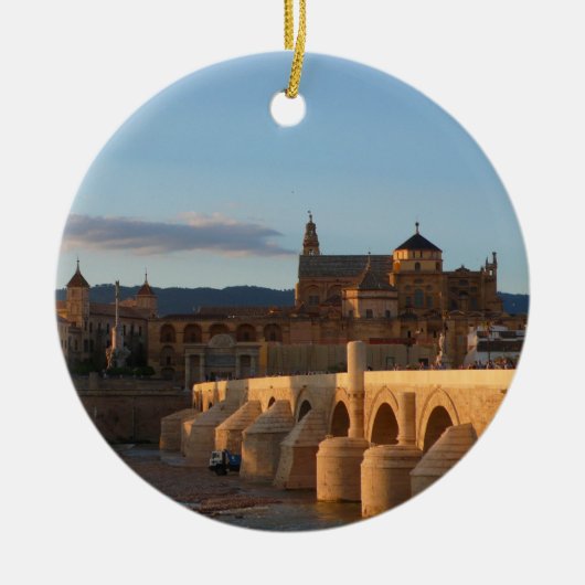 Córdoba, Spanien Keramik Ornament (Vorne)