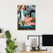 Cordoba Spanien Vintage Travel Poster (Heimbüro)