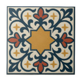 Cordoba Star – Classic Moorish Tile Design Fliese (Vorderseite)
