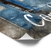 Cordoba Street - Spanien Poster (Ecke)