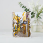 Cordoba Street - Spanien Postkarte (Stehend Vorderseite)