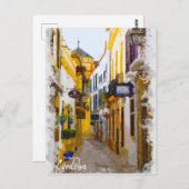 Cordoba Street - Spanien Postkarte (Vorne/Hinten)