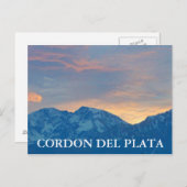 Cordon Del Plata Postkarte (Vorne/Hinten)