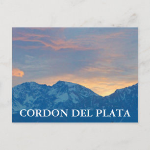 Cordon Del Plata Postkarte