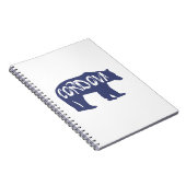 Cordova Alaska Bear Notizblock (Rechte Seite)