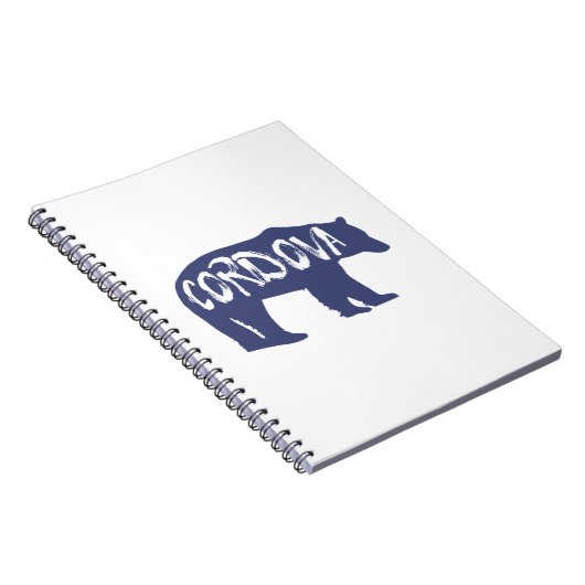 Cordova Alaska Bear Notizblock (Rechte Seite)