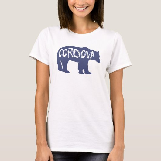Cordova Alaska Bear T-Shirt (Vorderseite)