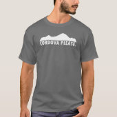 Cordova Alaska Bitte T-Shirt (Vorderseite)