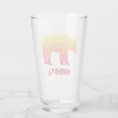 Cordova Alaska Rainbow Bear Glas (Rückseite)