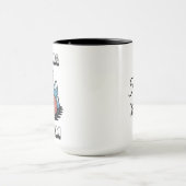 Cordova-Eiswurm Alaska-Kryptid Tasse (Zentrum)