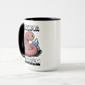 Cordova-Eiswurm Alaska-Kryptid Tasse (Vorderseite Links)