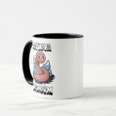 Cordova-Eiswurm Alaska-Kryptid Tasse (Vorderseite Links)