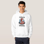 Cordova Iceworm Alaska Cryptid Hoodie (Vorne ganz)