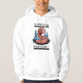 Cordova Iceworm Alaska Cryptid Hoodie (Vorderseite)