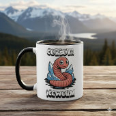 Cordova Iceworm Alaska Cryptid Tasse