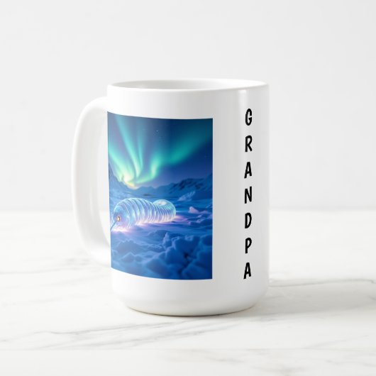 Cordova Iceworm Alaska Keepsake Personalized Kaffeetasse (Vorderseite Links)