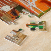 Cordova Nebraska.Christmas Gruß Jigsaw Puzzle (Seite)