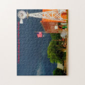 Cordova Nebraska.Weihnachtsgrüße Puzzle (Vertikal)