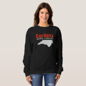 Cordova North Carolina USA State America Travel Sweatshirt (Vorne ganz)