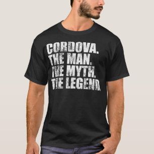 CordovaCordoba Familienname Cordoba Nachname Cordo T-Shirt