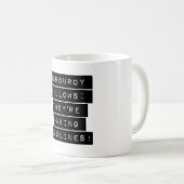 Corduroy Pillows Kaffeetasse (VorderseiteRechts)
