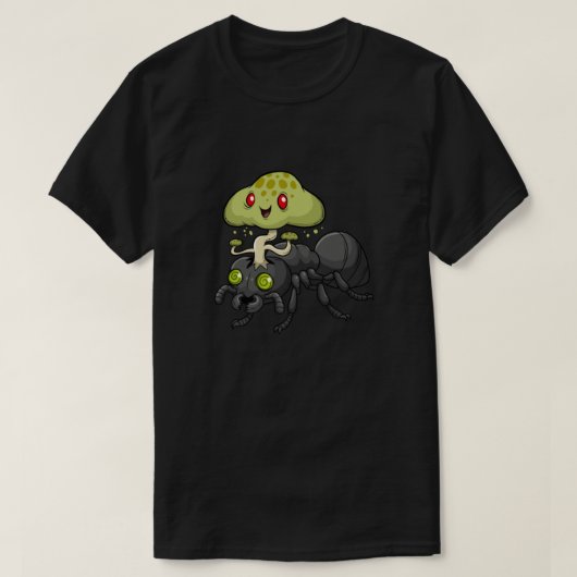 Cordyceps Ant Angepasst T-Shirt (Design vorne)