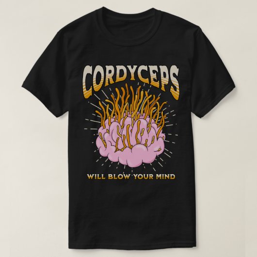 Cordyceps blasen den Geist T-Shirt (Design vorne)
