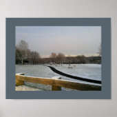 Core Creek Park Winter Poster (Vorne)