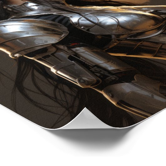 Core Minimalistisch Poster Inspiriert von Hajime S (Ecke)