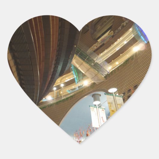 Core Pasific City Mall Heart Sticker (Vorderseite)