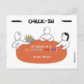 Core Protocol - Check-in Postkarte (Vorderseite)
