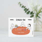 Core Protocol - Check-in Postkarte (Stehend Vorderseite)