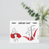 Core-Protocol-Karte Postkarte (Stehend Vorderseite)