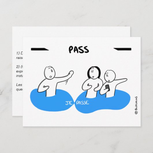 Core Protocol - Pass Postkarte (Vorne/Hinten)