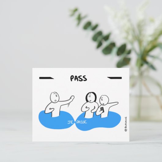 Core Protocol - Pass Postkarte (Stehend Vorderseite)