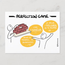 Core Protocol - Perfektion Game Postkarte