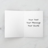 Core Values White Horse Grußkarte Karte (Innenseite)