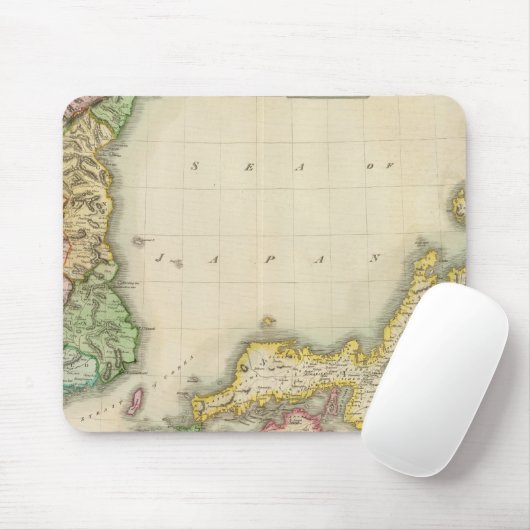 Corea, Japan Mousepad (Mit Mouse)