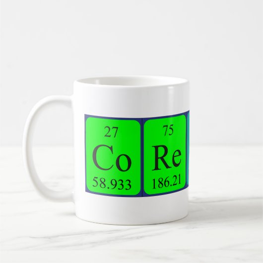 Corentin Periodenname Tasse (Links)
