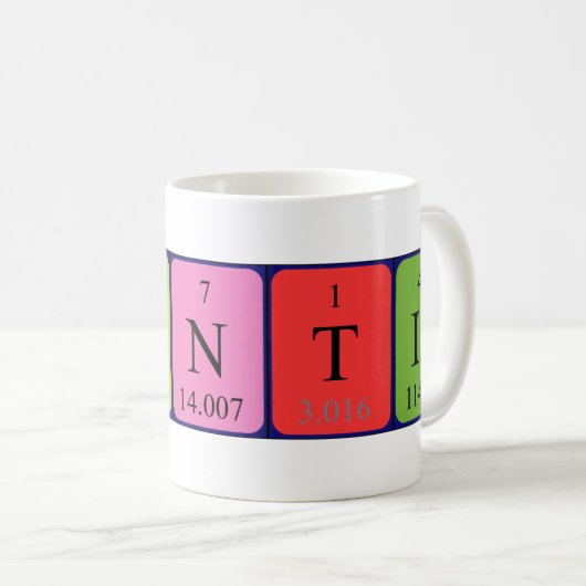 Corentin Periodenname Tasse (VorderseiteRechts)