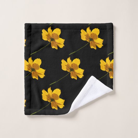 COREOPIS-Blume Badhandtuch Set (Waschlappen)