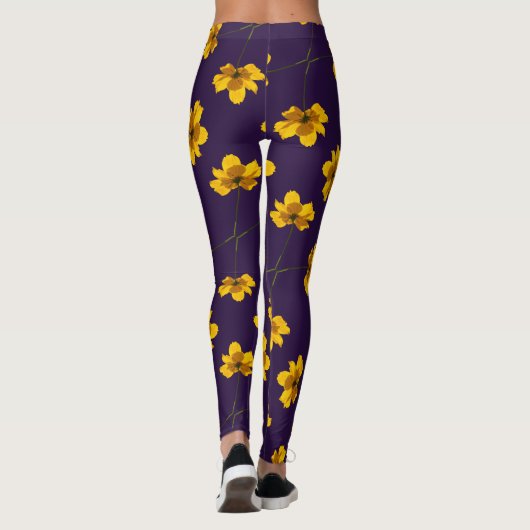 COREOPIS-Blume Leggings (Rückseite)
