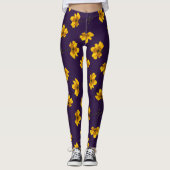 COREOPIS-Blume Leggings (Vorderseite)
